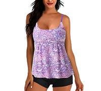 Orologi digitali Costume da bagno a tre pezzi con maniche lunghe per donna uomo seta, Lilla-l., XL