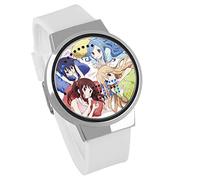 Orologi Digitali Per Bambini,Orologio A LED Touch Screen Himouto Umaru-Chan Anime Che Circonda Orologio Elettronico Luminoso Impermeabile,A