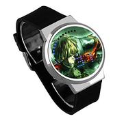 Orologi Digitali Per Bambini,Orologio Touchscreen LED One Punch-Man Fumetti Impermeabili Luce Notturna Orologio Elettronico Tendenza Tendenza Regalo Di Compleanno,E