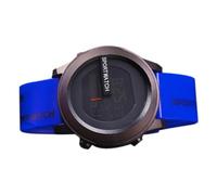 Orologi impermeabili per uomo, cronometraggio ad alta precisione, elettronico, alla moda, multifunzione, contapassi per uomini, ragazzi, Blu scuro, Refer to , Unisex