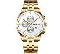 Orologi in acciaio inossidabile di aviazione della vigilanza del quarzo dei signori di modo di, E, misura unica