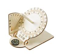 Orologi in legno con meridiane decorazioni scientifiche per la casa per gli appassionati di scienza Orologio scientifico