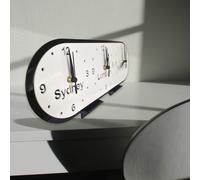 Orologi Ovali Con Tre Fusi Orari E Supporto Da Scrivania - Gloss