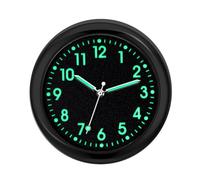 Orologi per auto da cruscotto: orologio analogico a luce piccola, orologi di sostituzione auto al quarzo, orologio da attaccare sul cruscotto, barca, bicicletta