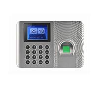 Orologi per dipendenti di piccole imprese, 1000 Utenti Office Biometric Fingerprint Time Frequence Codice macchina USB Disk Excel Export Emplyee Registratore di riconoscimento Grande capacità di memor