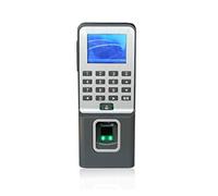 Orologi per dipendenti di piccole imprese, 26 cifre di accesso schermo LCD presenze impronte digitali di controllo di accesso biometrico di accesso Swipe RFID scheda opzionale per uffici, fabbriche, a