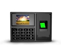 Orologi per dipendenti di piccole imprese, A4 Time Clock for Business Time Frequence Office Punch Biometric Fingerprint Time Frequence Machine for i dipendenti Grande capacità di memoria