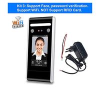 Orologi per dipendenti di piccole imprese, Access Control Keypad WiFi TCP/IP/USB Dynamic Face Biometric System Facial Time Frequence ID IC IC per uffici, fabbriche, alberghi, scuole, ristorant(Kit