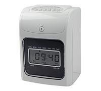 Orologi per dipendenti di piccole imprese, Assenza di inglese Macchina elettronica Tempo elettronico Tempo di carta Punch Punch Dipendenti Check in a pagamento Disponibile Grande capacità di memoria (