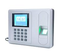 Orologi per dipendenti di piccole imprese, Bio-impronte digitali Fingerprint presenza di tempo degli impiegati Sign-in registratore da 2,4 pollici di schermo presenze Tempo per uffici, fabbriche, albe