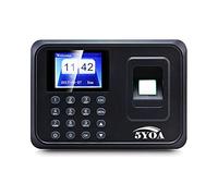 Orologi per dipendenti di piccole imprese, Biometric Fingerprint Punch Time USB Orologio Office Presenze System Recorder Timing Machine Reader per uffici, fabbriche, alberghi, scuole, ristorant(Spanis