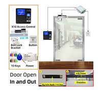 Orologi per dipendenti di piccole imprese, di controllo accessi impronte digitali Smart Block Block Kit cancello elettronico Opener Home Set digitale elettrico Biometrico magnetico elettrico per uffic