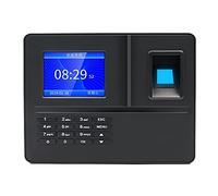 Orologi per dipendenti di piccole imprese, Fingerprint Frequence Machine LCD Display USB Fingerprint Present System Time Orologio Determinante Registratore di controllo Grande capacità di memoria