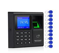 Orologi per dipendenti di piccole imprese, Impronta digitali Macchina elettrica Intelligente Biometrica Impronta digitali Tempo Presentazione Tempo for il recorder Recorder Impiegato per uffici, fabbr