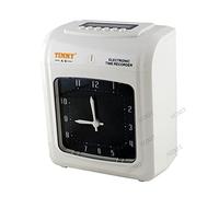 Orologi per dipendenti di piccole imprese, Orologio di frequenza, Punch Card, Punch Card Machine, Macchina for la presenze, versione inglese A-8 Orologio elettronico Grande capacità di memoria (Color