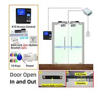 Orologi per dipendenti di piccole imprese, Sistema di controllo accessi impronte digitali Sistema Smart Block Block Kit cancello elettronico Opener Home Set digitale elettrico Biometrico magnetico ele