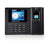 Orologi per dipendenti di piccole imprese, Smart Biometric Time Orologio Self-Service Fingerprint Time Frence Machine Fingerprint Password Time Frequence Terminal per uffici, fabbriche, alberghi, scuo