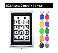 Orologi per dipendenti di piccole imprese, Tastiera for il controllo di accesso in metallo Tastiera impermeabile impermeabile Apriporta for esterni Opener Electronic Lock System Cover EM4100 Portachia