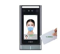 Orologi per dipendenti di piccole imprese, TCP/IP. Terminale di presentazione del tempo di riconoscimento facciale del viso del viso del viso del viso Rfid. di controllo degli accessi della porta de