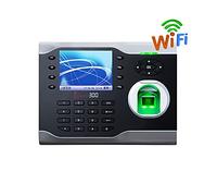 Orologi per dipendenti di piccole imprese, TCP/IP USB Biometric Fingerprint Time Clock Office Present System Recorder Macchina permanente Software gratuito Grande capacità di memoria (Color : ICloc