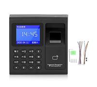 Orologi per dipendenti di piccole imprese, Time Frequence System Clock Recorder 1.8in Time Frequence Machine 26/34 125KHz Carta d'identità fingerprint biometrica senza chiave Grande capacità di memori