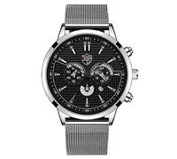 Orologi personalizzati per le donne Orologio analogico al quarzo Orologio da polso da uomo Orologio da polso Business Date Casual Watch, G, misura unica