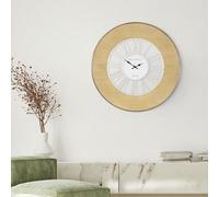 Orologi rotondi per muro in ferro e legno di mango vari modelli WOMO-DESIGN®