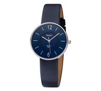 Regent Orologio da Polso da Donna Analogico Cinturino IN Pelle Blu Scuro URBA717