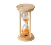 Orologio a clessidra, Clessidra con timer da 1/10 di minuto, for decorazioni ornamentali, Natale, Capodanno, compleanno, tavolo da tè, libreria, scuola, gioco(Orange,1 minute)