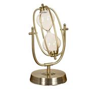 Orologio a clessidra, Clessidra vuota fatta in casa, Decorazione creativa for studio, soggiorno, ufficio, scrivania, autoinstallante, che può essere riempita di sabbia(12x24cm)