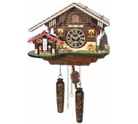 Orologio a cucù al quarzo Casa svizzera con casetta stazi.. TU 415 QM HZZG nuovo