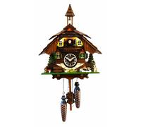 Orologio a cucù al quarzo Casa tipo Foresta Nera con musica EN 444/50 QM nuovo