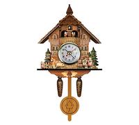 Orologio a cucù, antico cuculo in legno, da appendere alla foresta nera