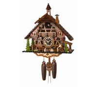 Orologio a cucù Casa della Foresta Nera con cippatrice mobile EN 2651/8 nuovo
