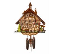 Orologio a cucù Casa della Foresta Nera con cippatrice mobile EN 3651/8 nuovo