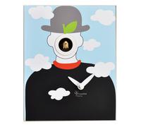 Orologio a Cucù da Parete 16,5x20x10cm Pirondini Italia D'Apres Magritte