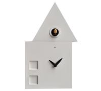 Orologio a Cucù da Parete 18x30x11cm Pirondini Italia H/2 Bianco