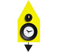 Orologio a Cucù da Parete 20x36x13cm Pirondini Italia Dark Giallo Zolfo