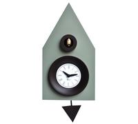 Orologio a Cucù da Parete 20x36x13cm Pirondini Italia Dark Grigio Cemento