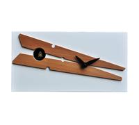 Orologio a Cucù da Parete e Appoggio 25X13X10Cm Pirondini Italia Molla Bianco