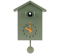Orologio a Cucù Minimalista Con Pendolo e Suoneria - Moderno Orologio da Parete Alimentato a Batteria - Decorazione per Casa