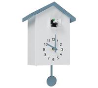 Orologio a cucù, moderno orologio da parete a cucù con chimero Orologio a cucù minimalista con pendolo Delicato orologio a cucù Casa degli uccelli per decorazione da parete Casa Soggiorno Cucina
