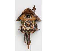 Orologio a cucù Piccola casetta tipo Foresta Nera, la contadina .. HO 1294 nuovo