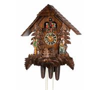 Orologio a Cuculo Casa della Foresta Nera con il Portatore.. HO 86208-5Tnu nuovo