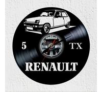 Orologio a disco in vinile R5 TX auto classica in vinile regalo decorazione