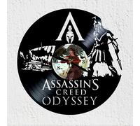 Orologio a disco in vinile Silhouette Alexios gioco decorazione regalo assass...