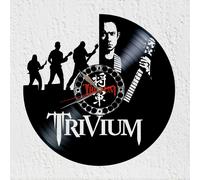 Orologio a disco in vinile Sillueta Matt Heafy rock band decorazione trivio r...