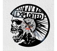 Orologio a disco in vinile Silueta Punks Not Dead decorazione regalo exploited