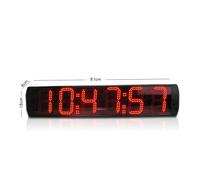 Orologio a LED da parete, timer for il conto alla rovescia, for interni, ospedale, stadio, aula, 6 pollici, 6 cifre