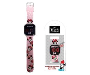 OROLOGIO A LED MINNIE MOUSE DISNEY DA POLSO DIGITALE - MN4369